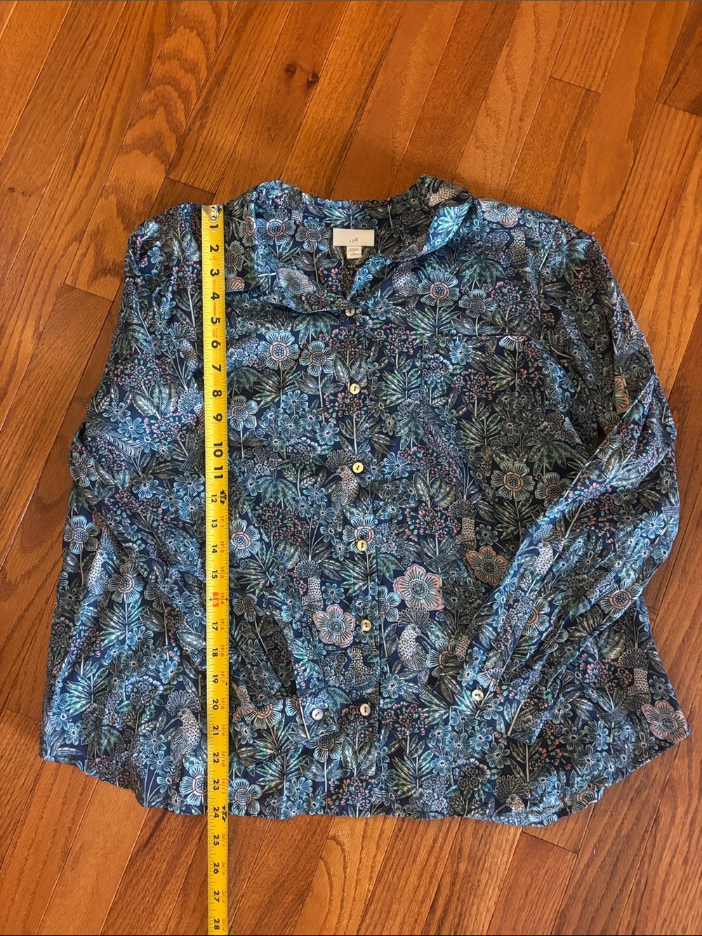3-Piece Women's Sweater & Blouse Set - Cream, Maroon & Floral Blue - Picture 10 of 13